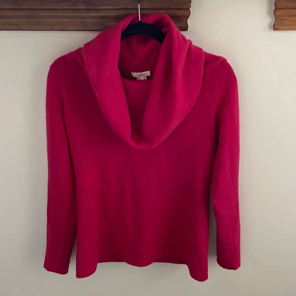 Sundance “Sweet Sentiments” cashmere cowl neck